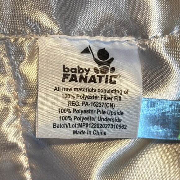 Philadelphia Eagles Baby Security Blanket Plush Lovey Teddy Bear By Baby Fanatic - Picture 6 of 9